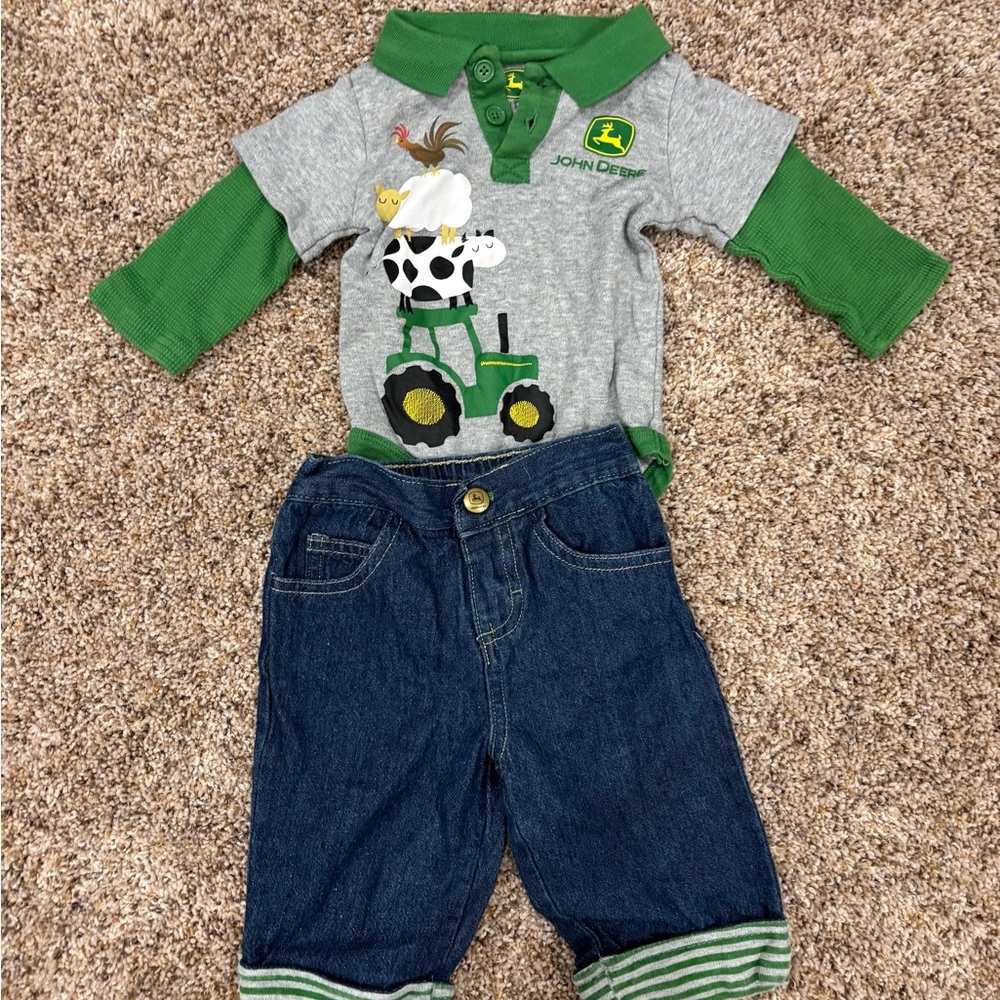 John Deere 6 month outfit